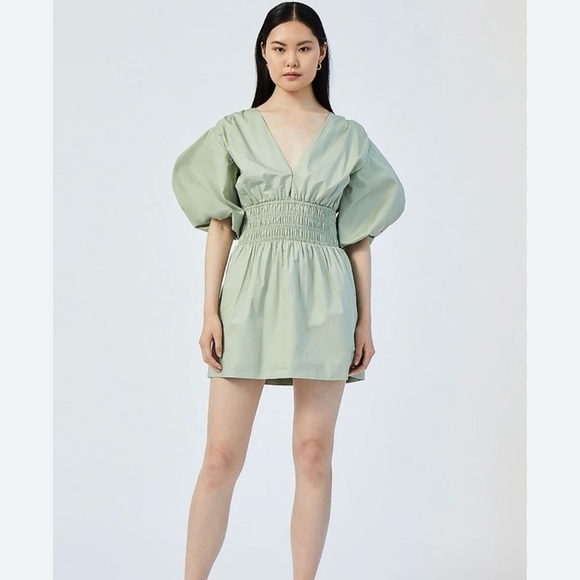 SUBOO Dresses & Skirts - SUBOO Shia Sheered Waist Mini Dress Size X-Large